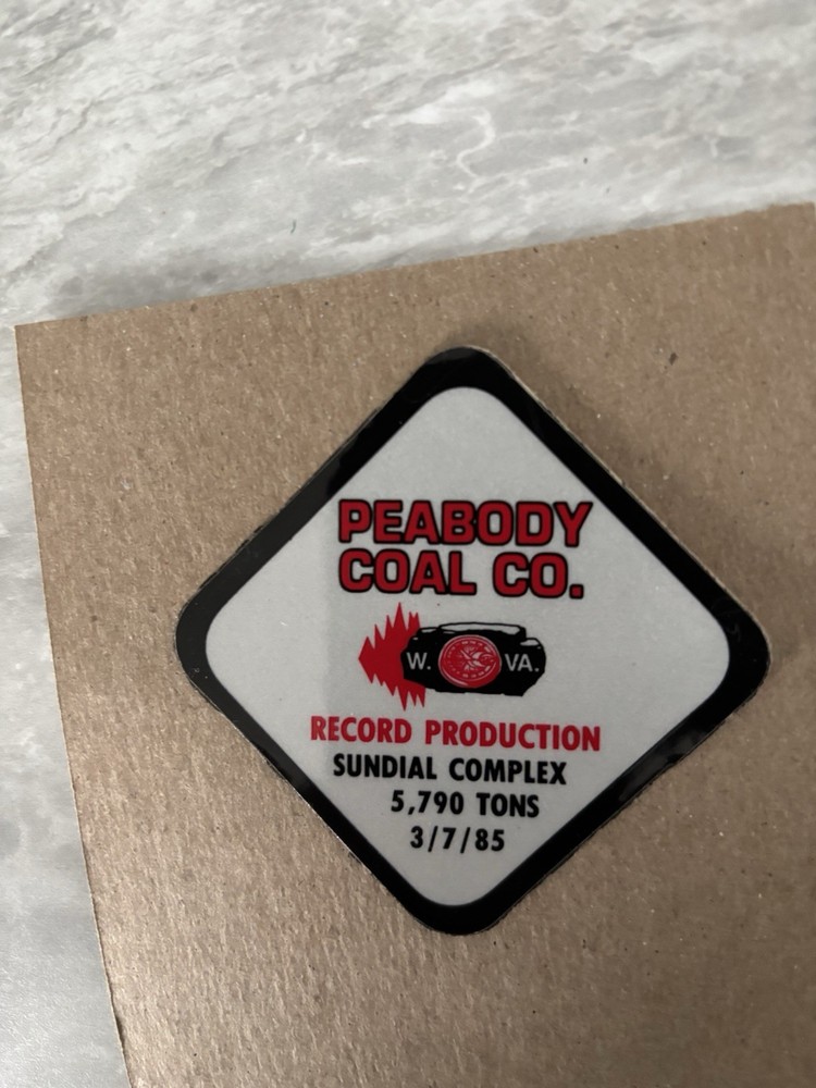 coal mining stickers(2026 Listing) Nice Peabody