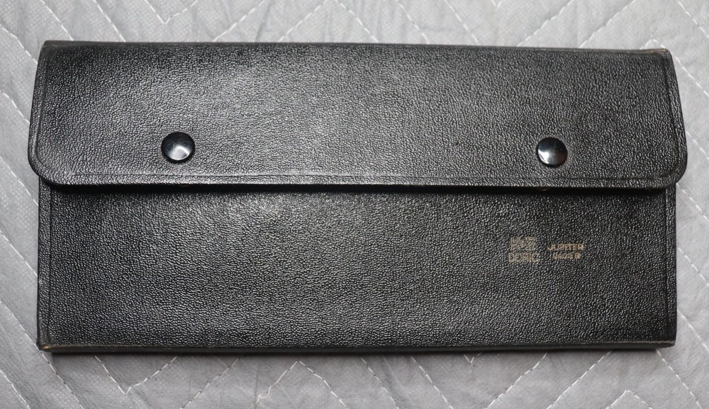 Vintage Frederick Post Drafting Compass Set Complete Engineer Tools w/ Case