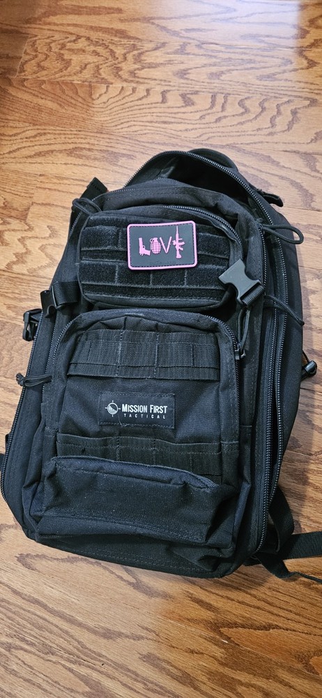 Mission First Tactical Achro WARRIOR 30L EDC Backpack Black Daypack