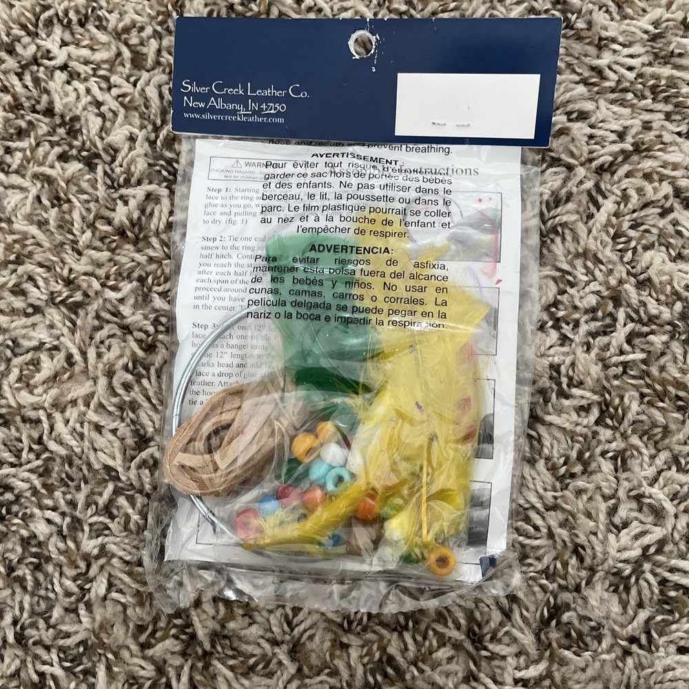Leathercraft Kit Mini Dreamcatcher 3"