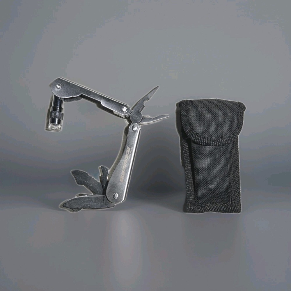 Ranger Multitool with Original Sheath Stainless, Integrated LED Flashlight EDC