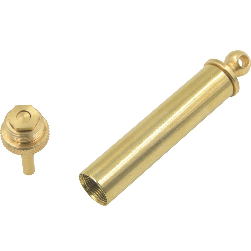Muzzleloader Brass Flintlock Pan Primer - 3 Grain Brass Dispenser - MZ1402