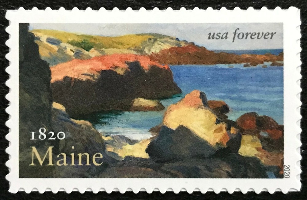 2020 Scott #5456 - Forever - MAINE STATEHOOD  - Single Mint NH