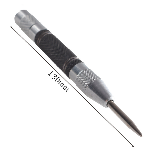 3pcs Automatic Center Punch Locator Adjustable Spring Loaded Window Breaker Tool