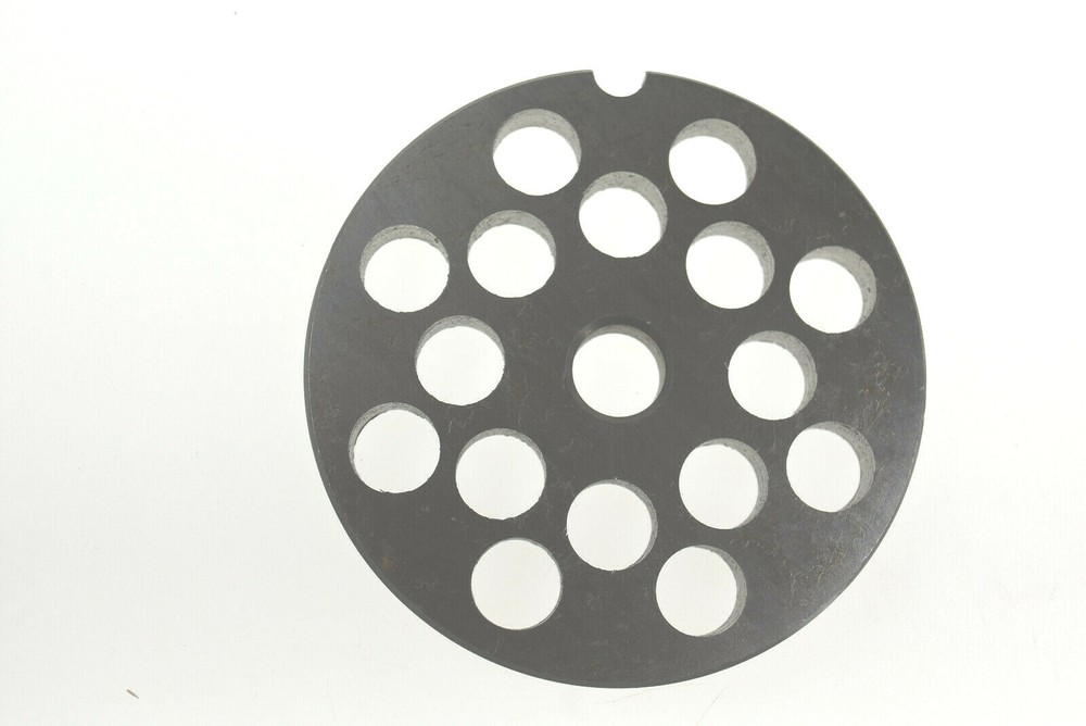 Size #12 3/8" Sausage Grind plate & Stuffing disc for Universal