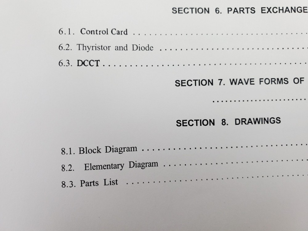 Mitsubishi Spindle Drive Controller type DL-SDZ Maintenance Manual