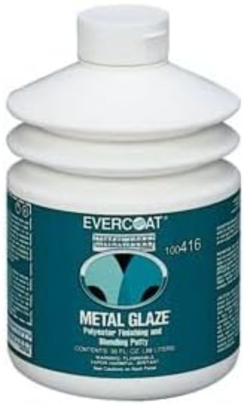 Polyester Putty for Metal & Aluminum - 30 Fl Oz-