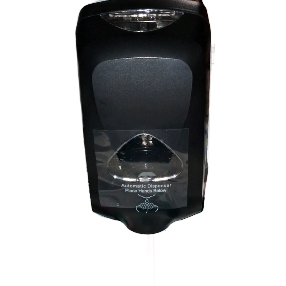 Black Automatic Touchless Soap Dispenser Wall Mount Commercial