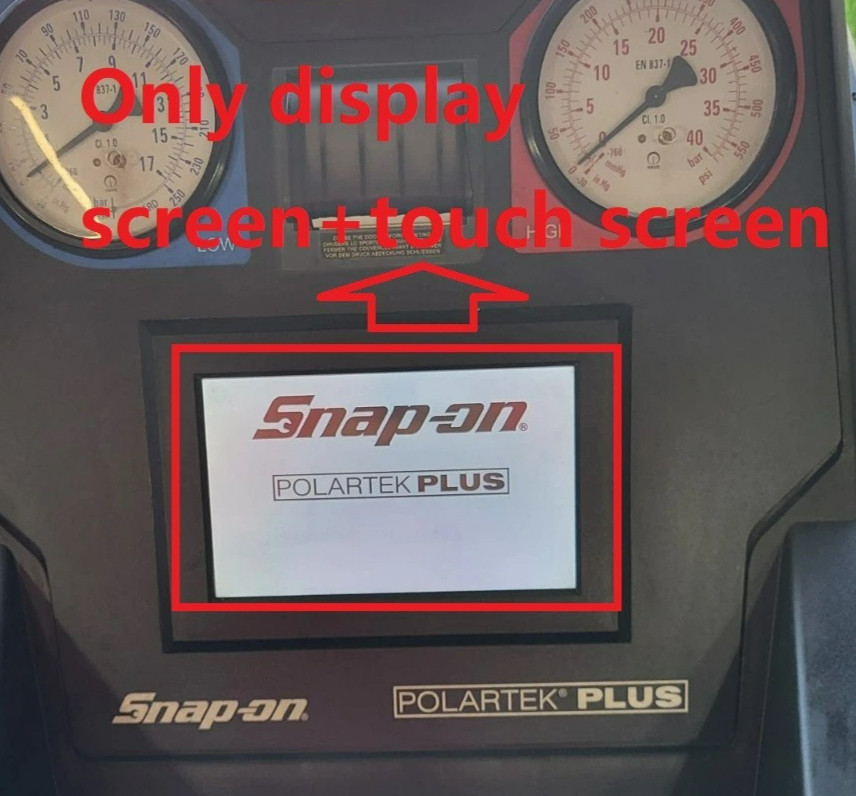 LCD Display Screen with Touch for Snap-On Polartek Plus EEAC331 Replacement