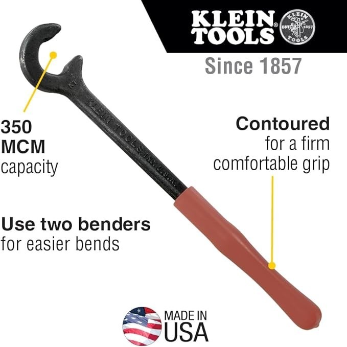 Klein Tools 50400 12-Inch Cable Bender