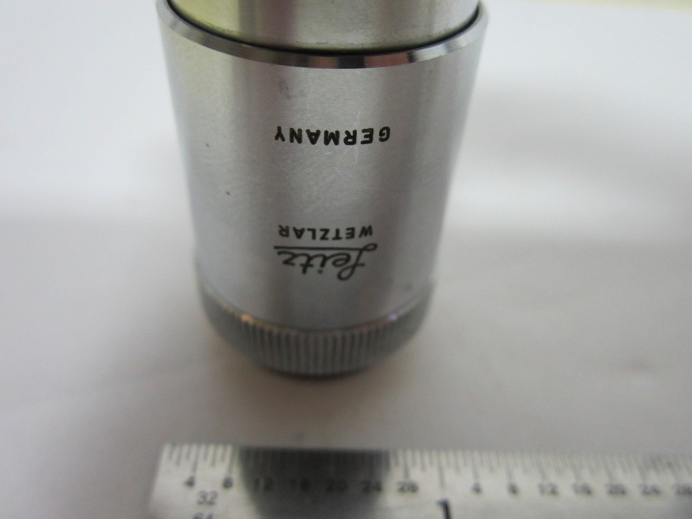 LEITZ WETZLAR GERMANY PL 32X INFINITY OBJECTIVE MICROSCOPE OPTICS BIN#H1-36