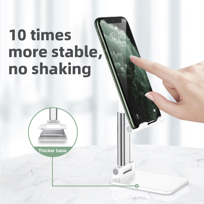 Adjustable Cell Phone Tablet Stand Desktop Holder Mount Mobile Phone iPad iPhone