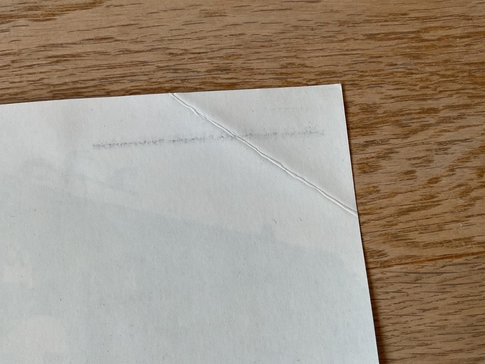 Ibra 73 Stamp printing machine mint never hinged stamp sheet bent corner A23769