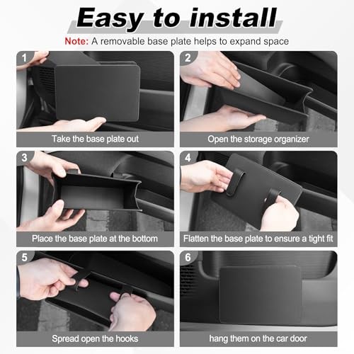 Car Door Trash Can, Leather Vehicle Trash Bin, Mini Dustbin Garbage Container