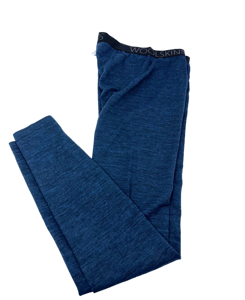 $110 Terramar Woolskins Men’s Merino Wool Base Layer Pants-Night Shadow- Small