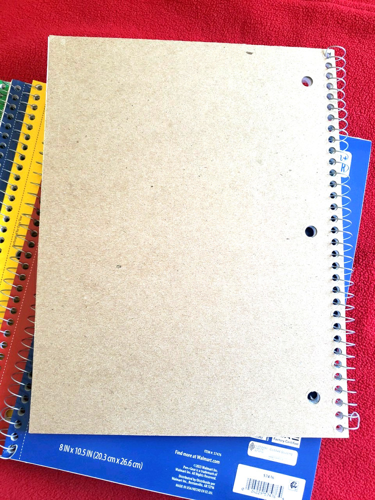 Spiral Notebook College Rulled 70 Sheets Each Standard Size