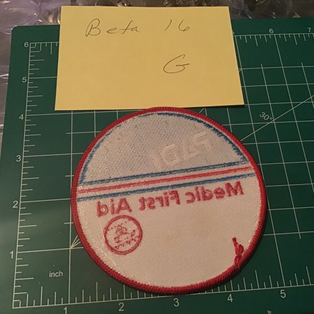 PADI MEDIC FIRST AID PATCH