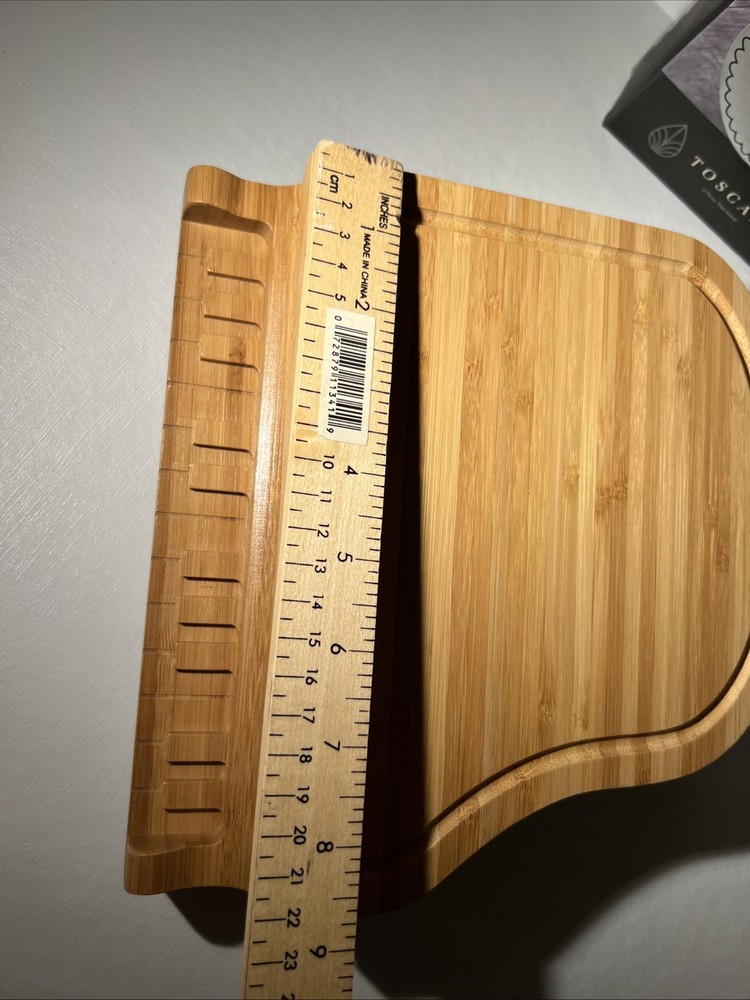 Toscana Piano Cheeseboard with Tools Set – Bamboo Cheese Board