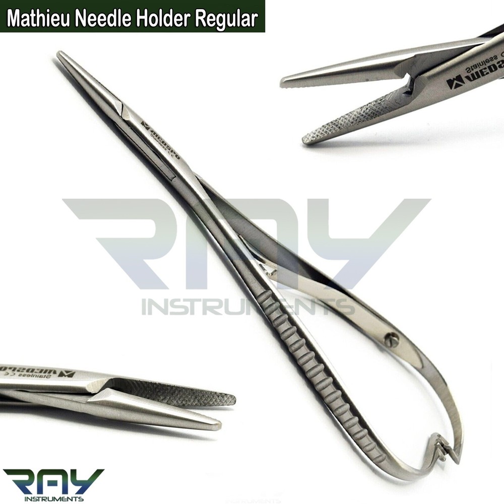 Orthodontic Instruments Kit Ligature Cutter Bracket Tweezers Mathieu Forceps