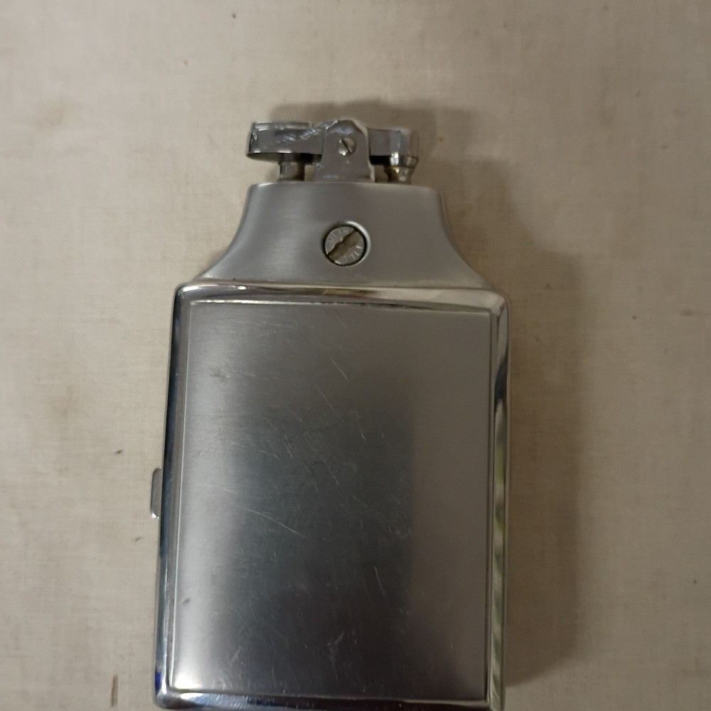 Antique Art Deco RONSON Lighter & Cigarette Case (Inscribed WB) Not tested
