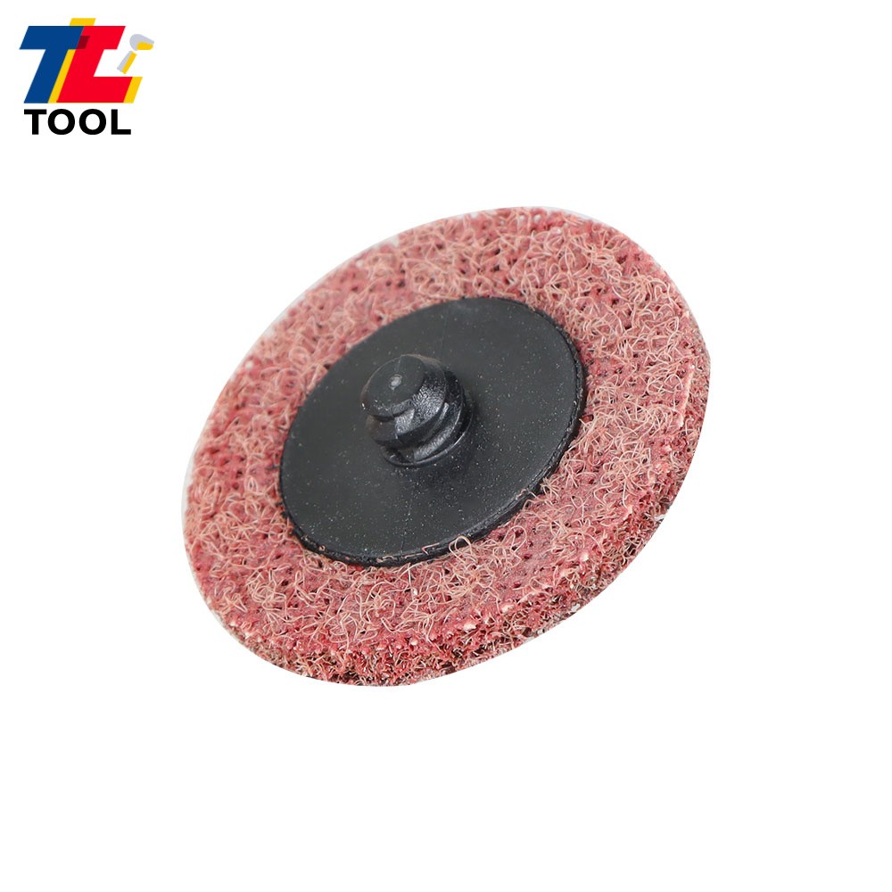 50Pcs 2" Surface Conditioning Discs Roll Lock Die Grinder Sanding Pads