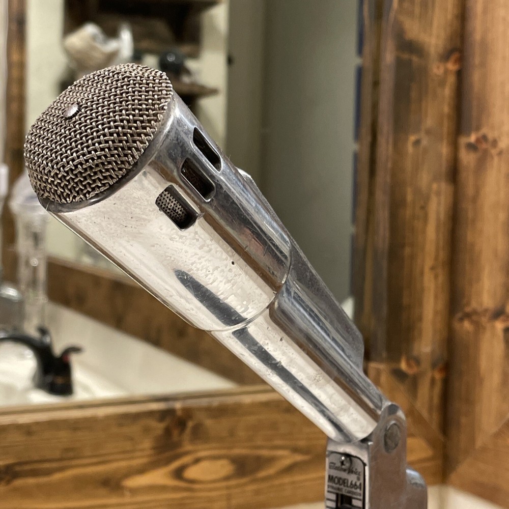 Electro Voice EV Model 664 Dynamic Cardio Microphone with Stand
