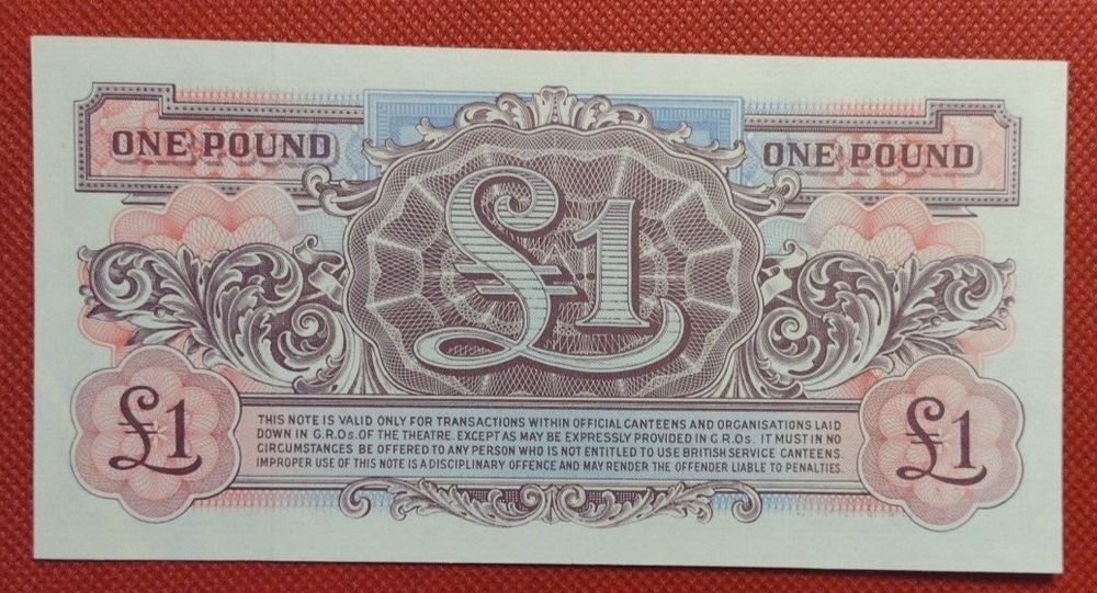 British Armed Forces Special Vouchers (B151)