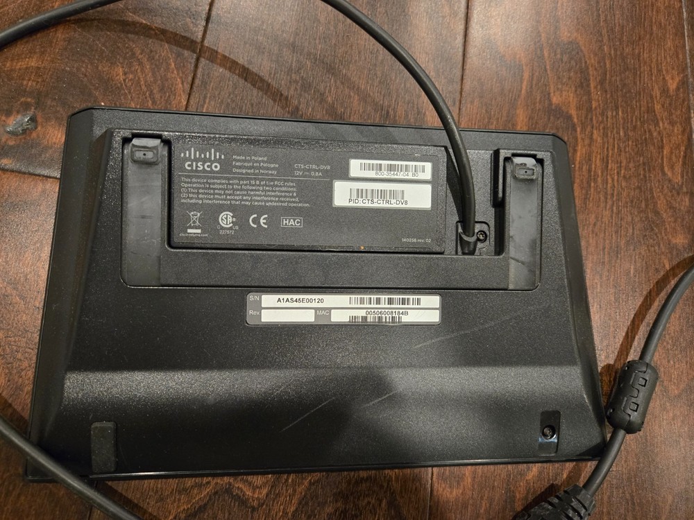 Cisco CTS-CTRL-DV8 Telepresence 8" Touch Panel Conference Unit