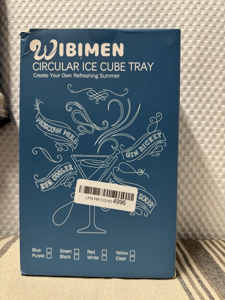 Wibimen Circular Ice Cube Tray
