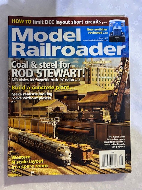Model Railroader Magazine 2017