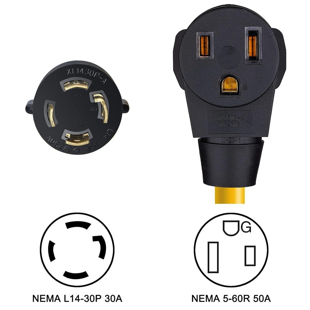 Generator to Welder Adapter Plug