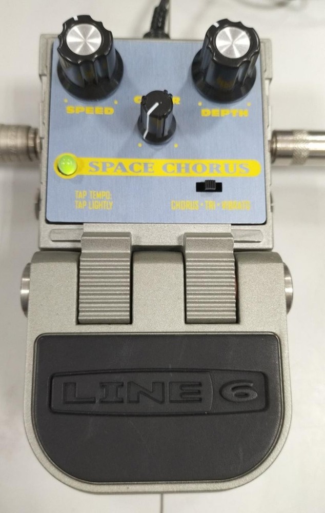 Line 6 Space Chorus Guitar Effects Pedal Used