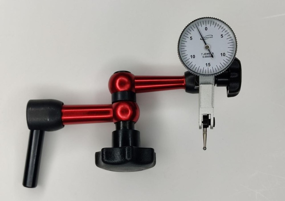 test indicator universal lock clamp holder dial 0.0005" milling machine IP65