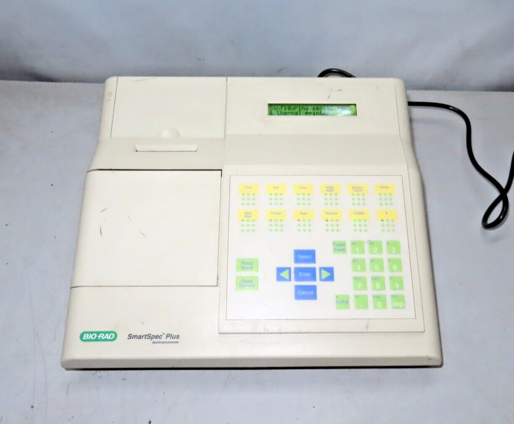 BioRad Smart Spec Plus Lab UV/Visible Spectrophotometer - Working