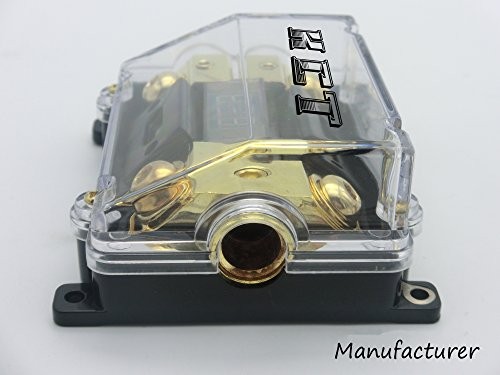 Car Audio Digital Led Display Fuse Holder ANL Include 2 Fuses Distribution