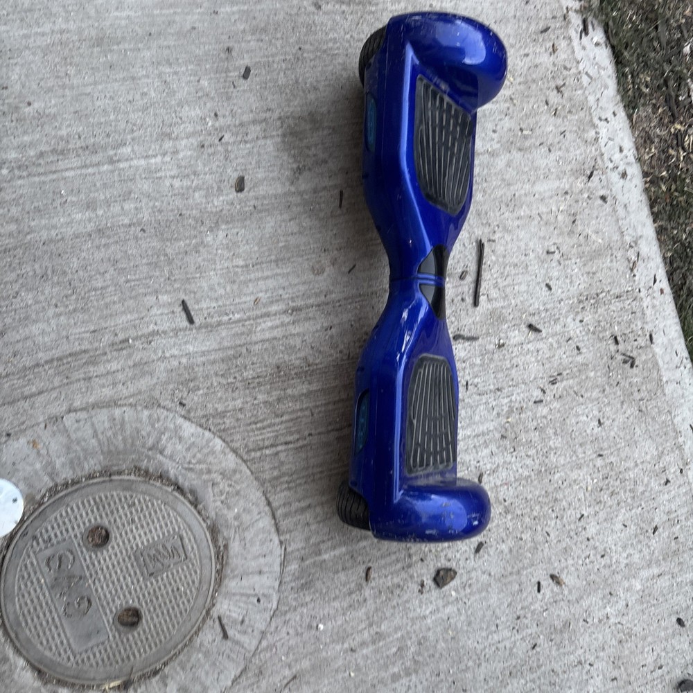 Good Working Hover Board (used) With Charger purple medium sized hover board