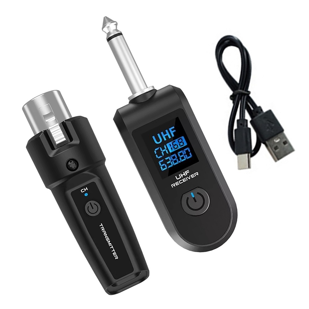 Audio Transmitter&Receiver XLR Stable and Non-interference Transmission