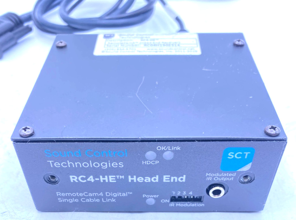 SCT RC4-HE Head End Remote Cam 4 Digital Single Cable Link Working