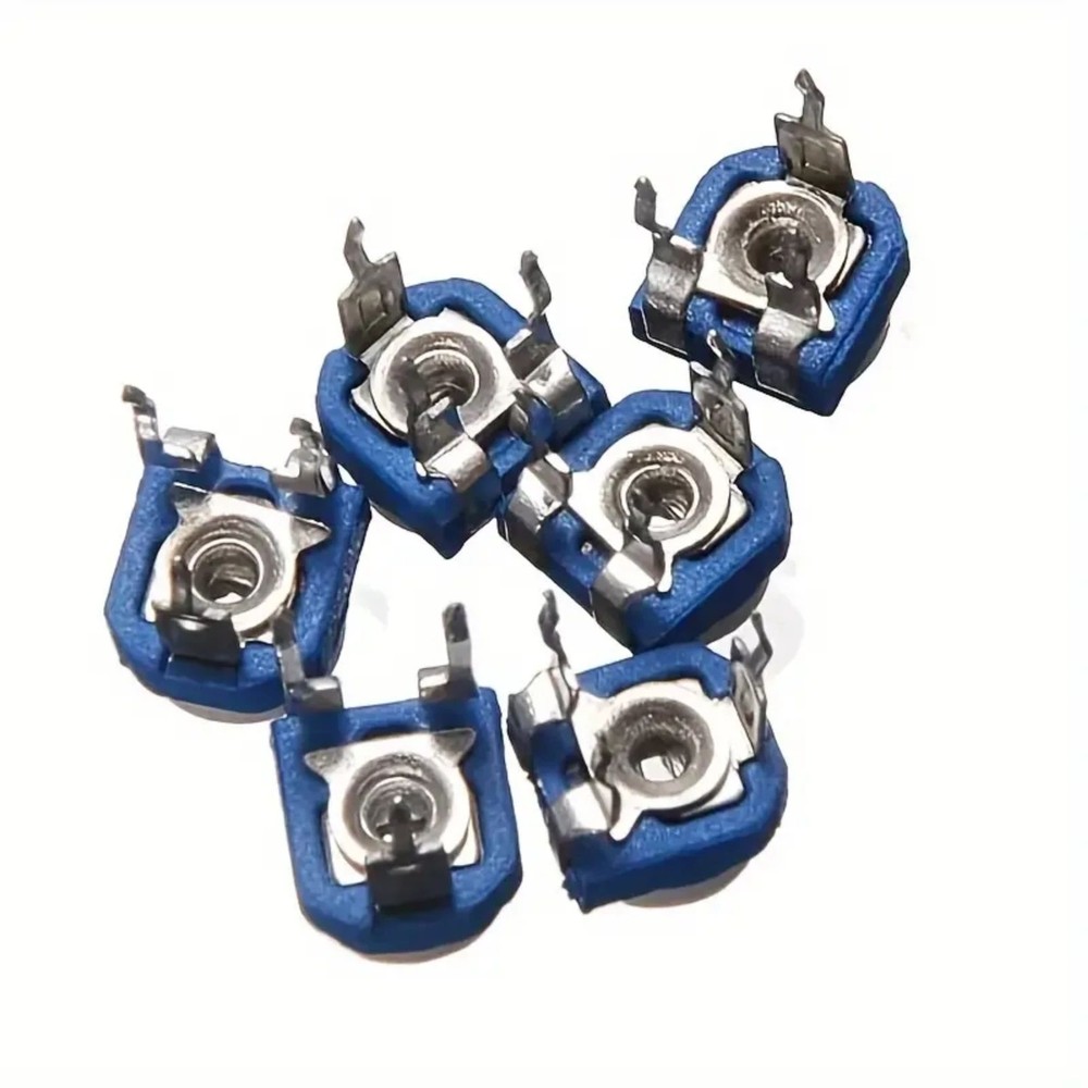 100pcs Blue and White Adjustable Resistance 100R 1K Ohm 10 Specifications