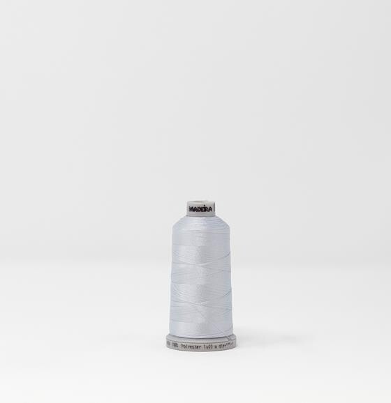 MADEIRA -- Ref. 1610 -- Silver -- Polyneon Thread -- #40 -- 1100 yards