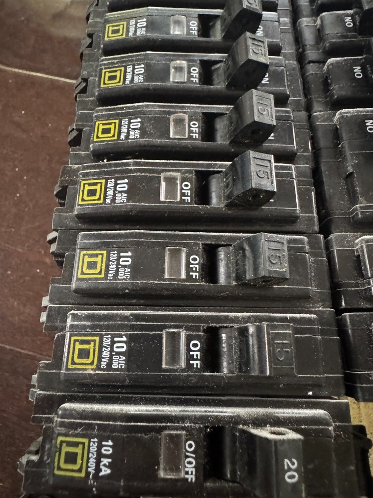 Sqaure D Main Breaker Panel & Grounding Kit