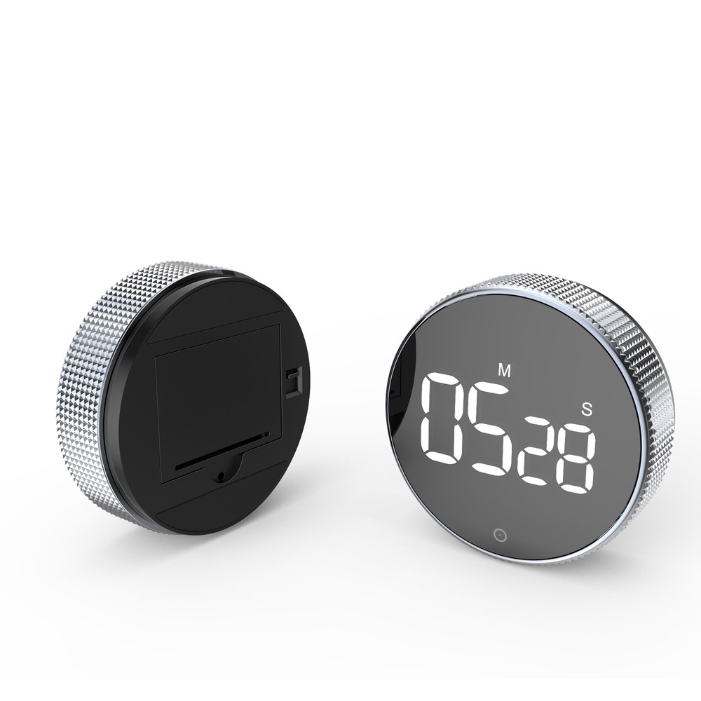 Magnetic LCD Large Display Circular Knob Loud Digital Kitchen Countdown Timer