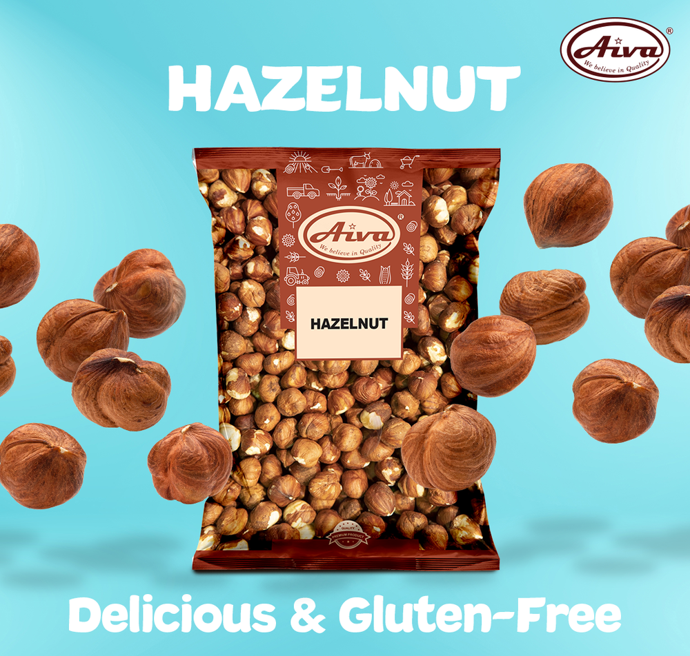 AIVA - HAZELNUTS / FILBERTS, Raw, No Shell, PREMIUM GRADE QUALITY 2 LB