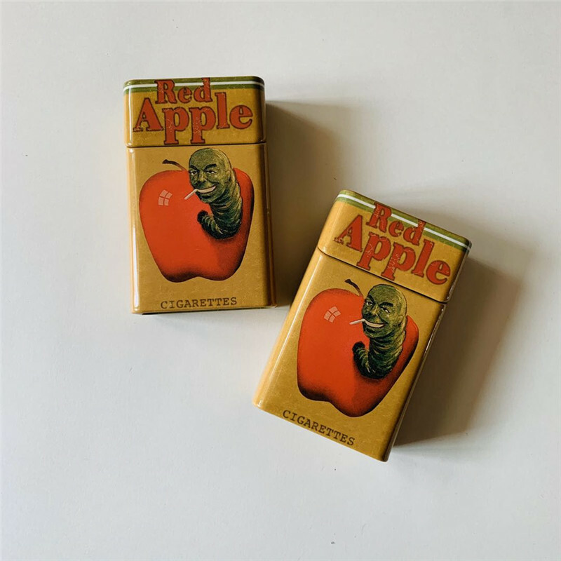 Red Apple Cigarette Case 20 pieces Quentin Tarantino Pulp Fiction Personalized