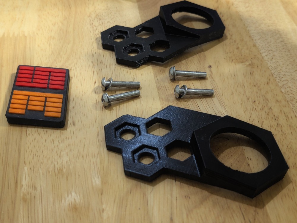 Radiator Stay Bracket - Mitsubishi Evolution 4 5 6 CP9A CN9A - Multiple Colors
