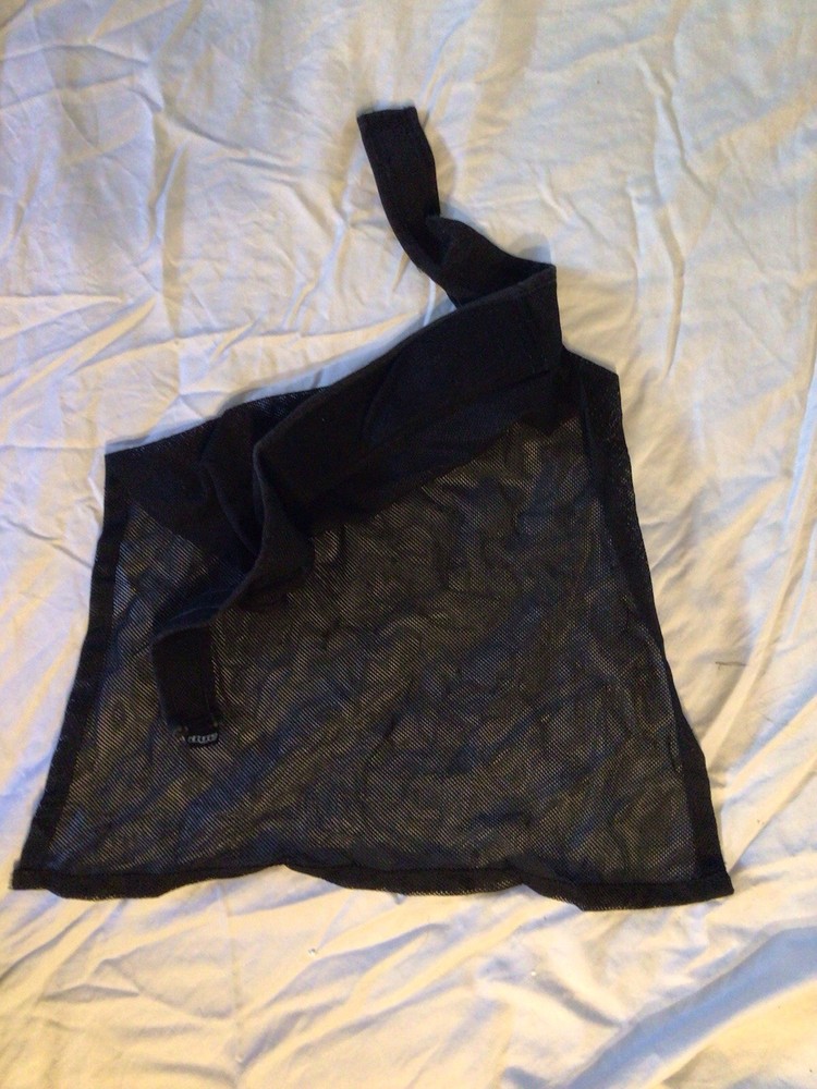 Dye Paintball Mesh Headband Black