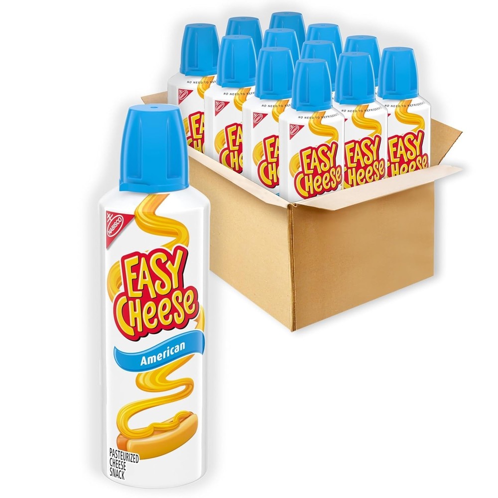 American Cheese Snack, 12 - 8 oz Cans
