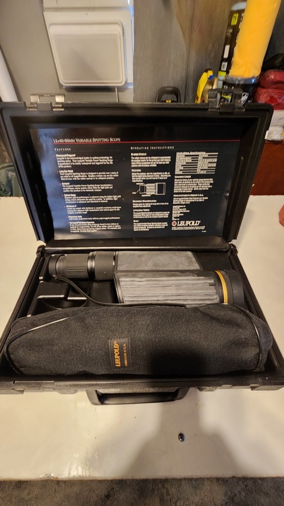 Leupold Spotting Scope 12×40-60MM