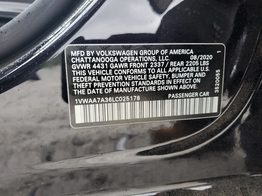 Console Front Floor Fits 20-22 PASSAT 4701567