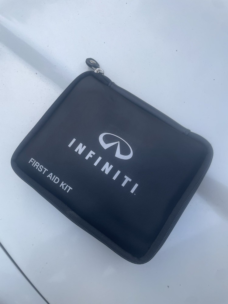 2009-2026 OEM Infiniti First Aid Kit Black Leather - COMPLETE